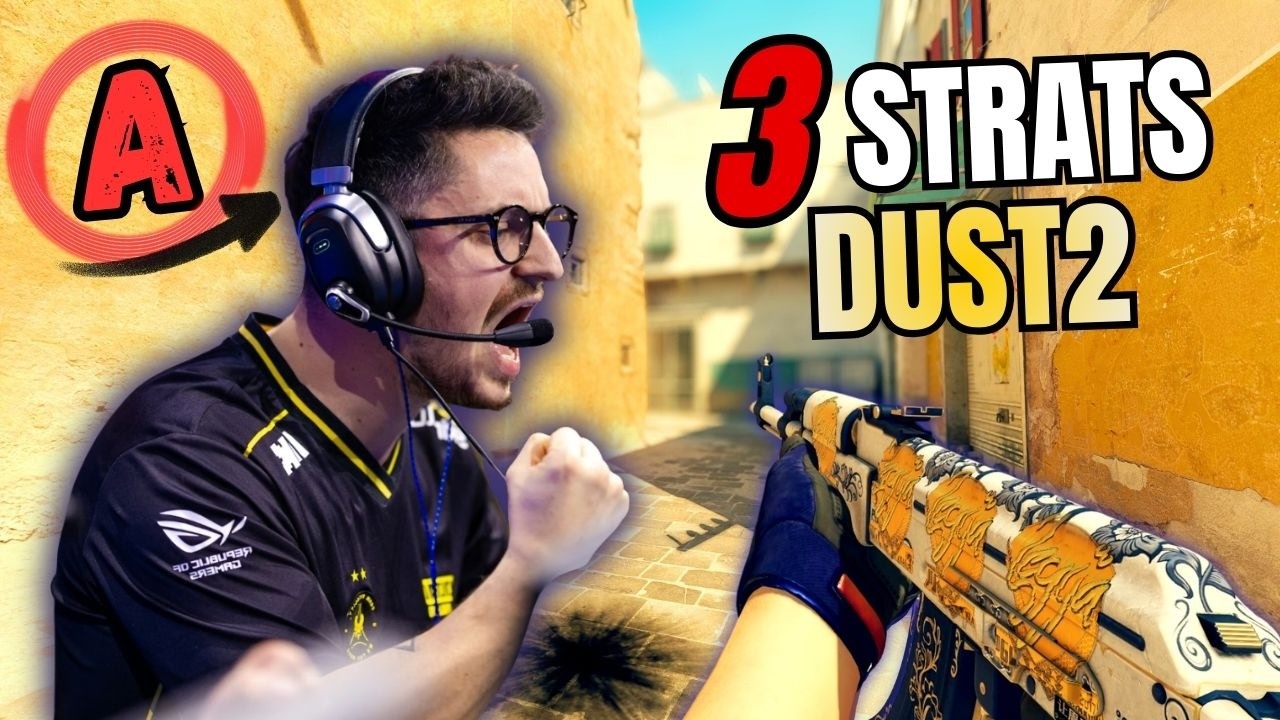 3 Stratégies Simples pour GAGNER sur Dust2 (CS2)