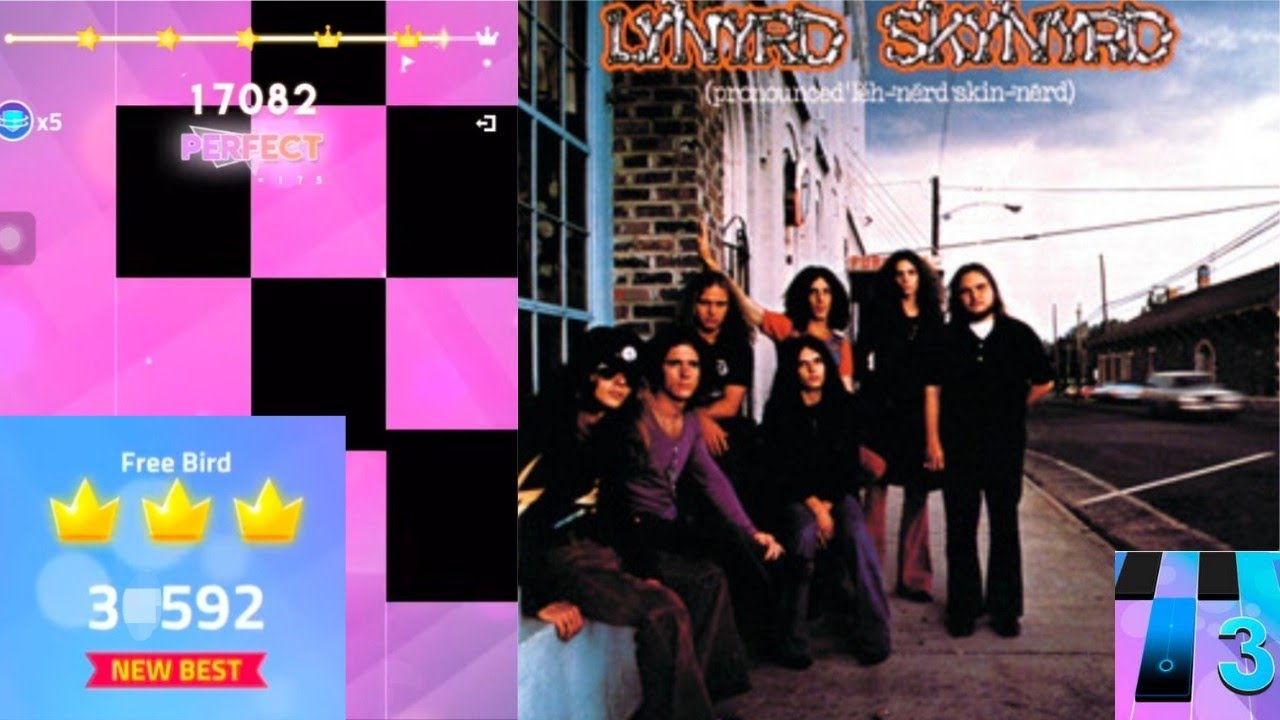 Lynyrd Skynyrd - Free Bird in Magic Tiles 3 | How Far Can I Get?