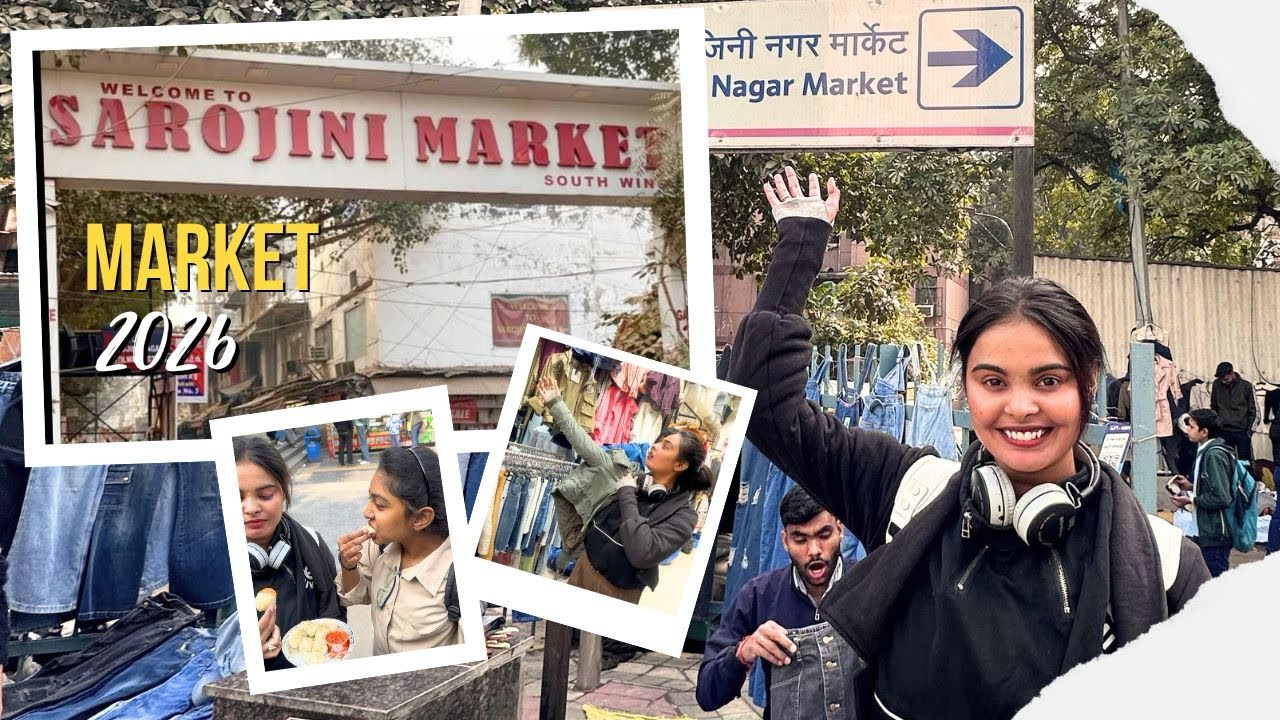 Ahmedabad Girl in Delhi 🚌🇮🇳| Cheap shopping in Delhi 🛍️😍