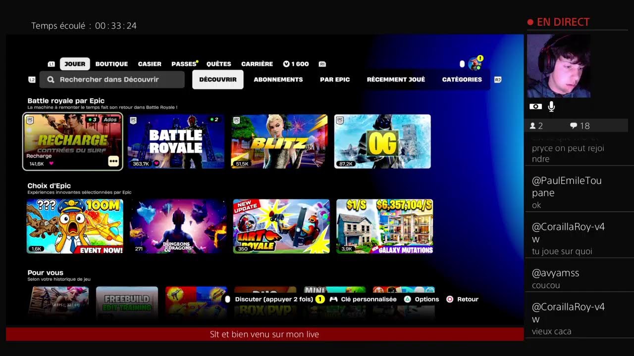 Poser moi des questions #fornite