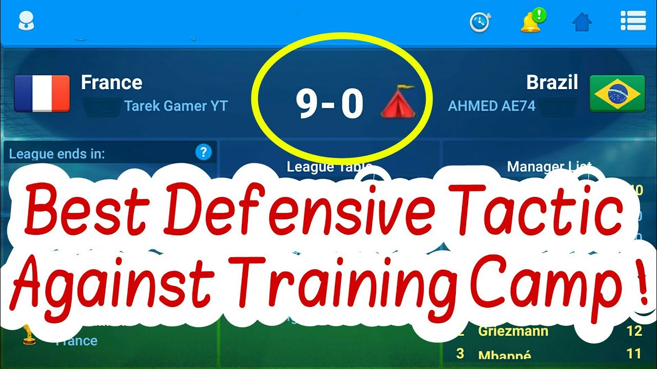 OSM Best Defensive Tactics (Tactics To Beat Training Camp and Beat Stronger teams)