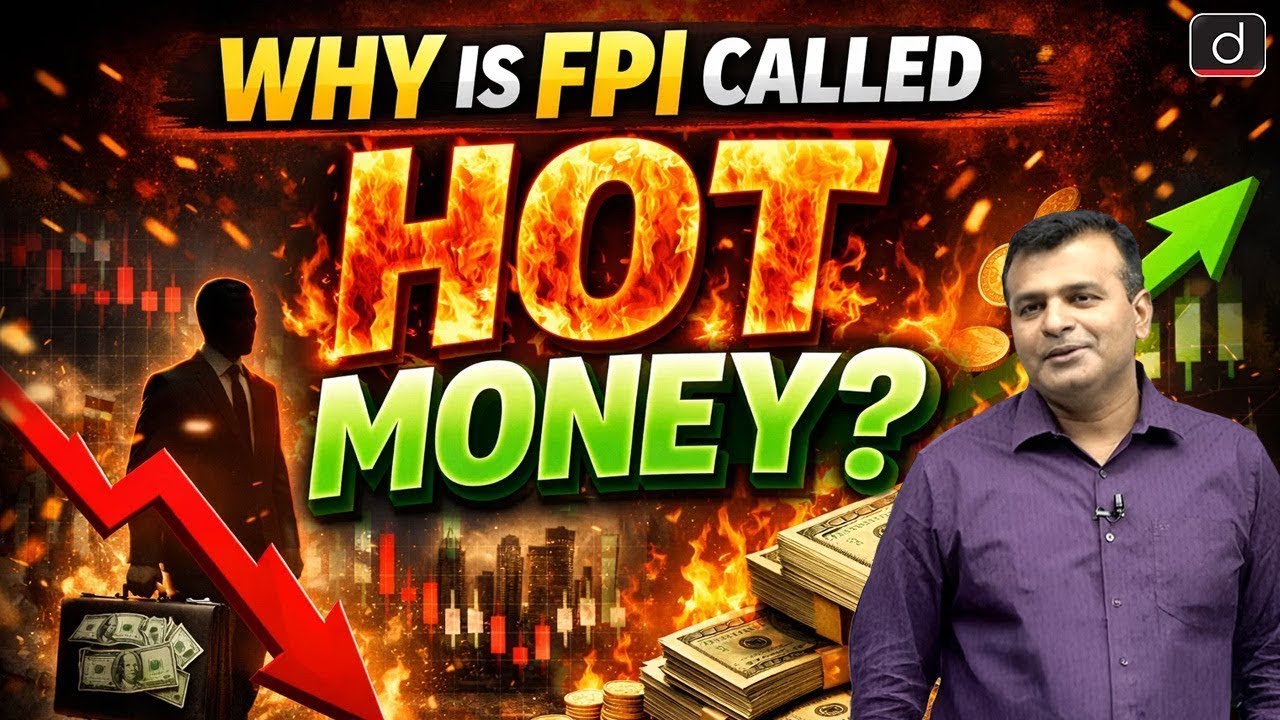 Foreign Portfolio Investment Explained | Impact on India&rsquo;s Economy | Drishti IAS English