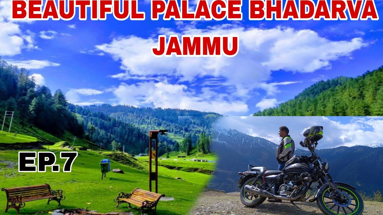 BEST VISITING PALACE BADARWA JAMMU | green Jammu October month |  AVENGER 150 | explore Jammu ep.7