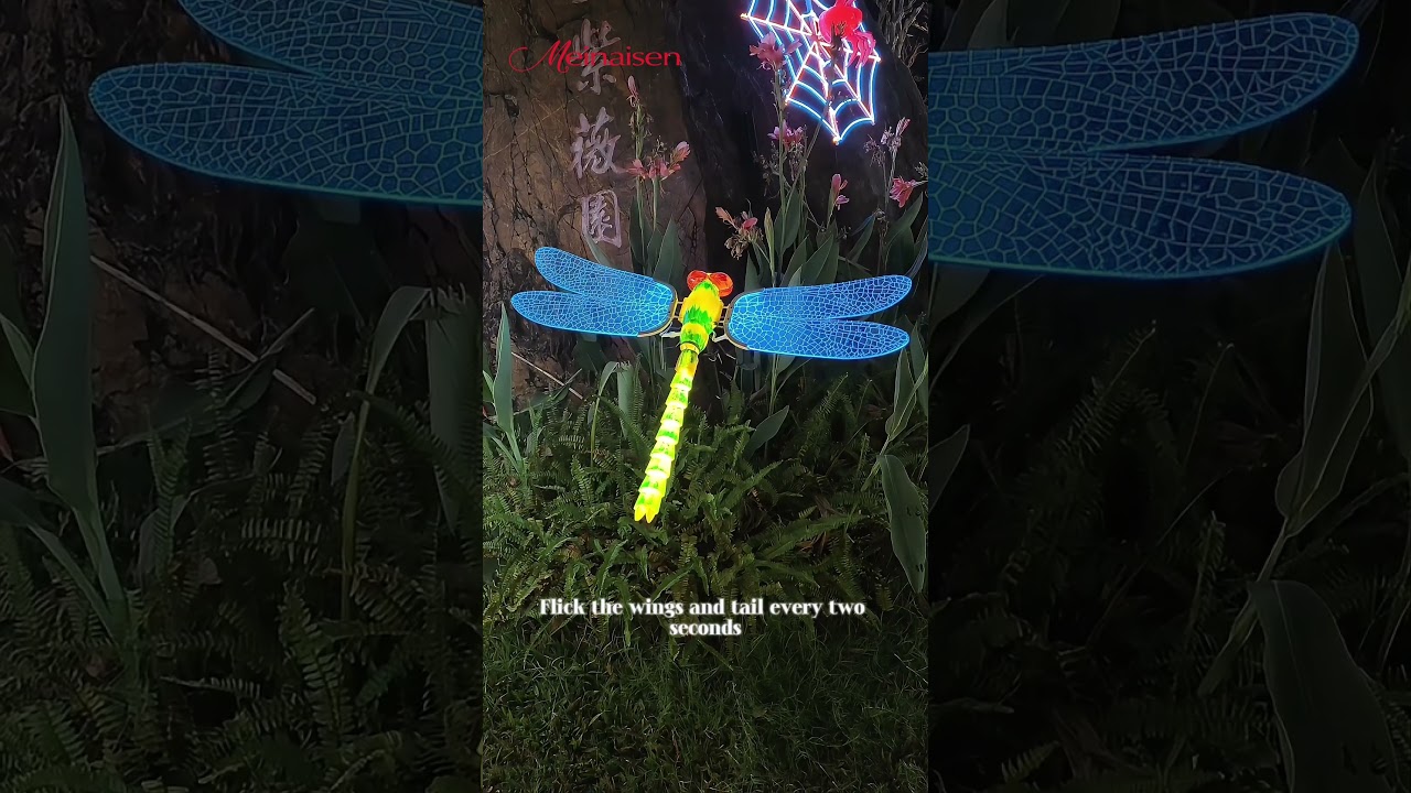 Meinaisen simulated dragonfly model light #led