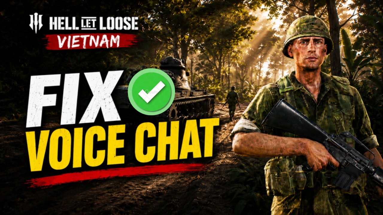 Hell Let Loose Vietnam: FIX Voice Chat Not Working & Microphone Not Working on PC