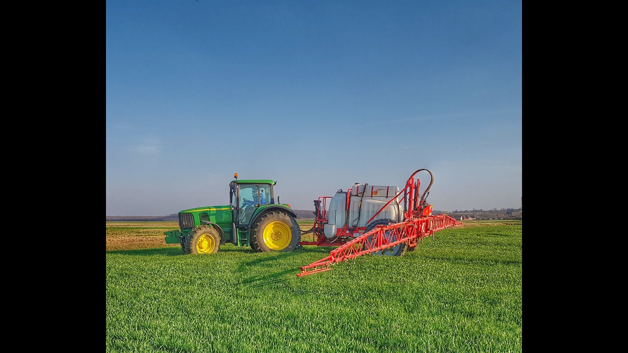 Prskanje Pšenice | John Deere 6620 & Agromehanika 3000