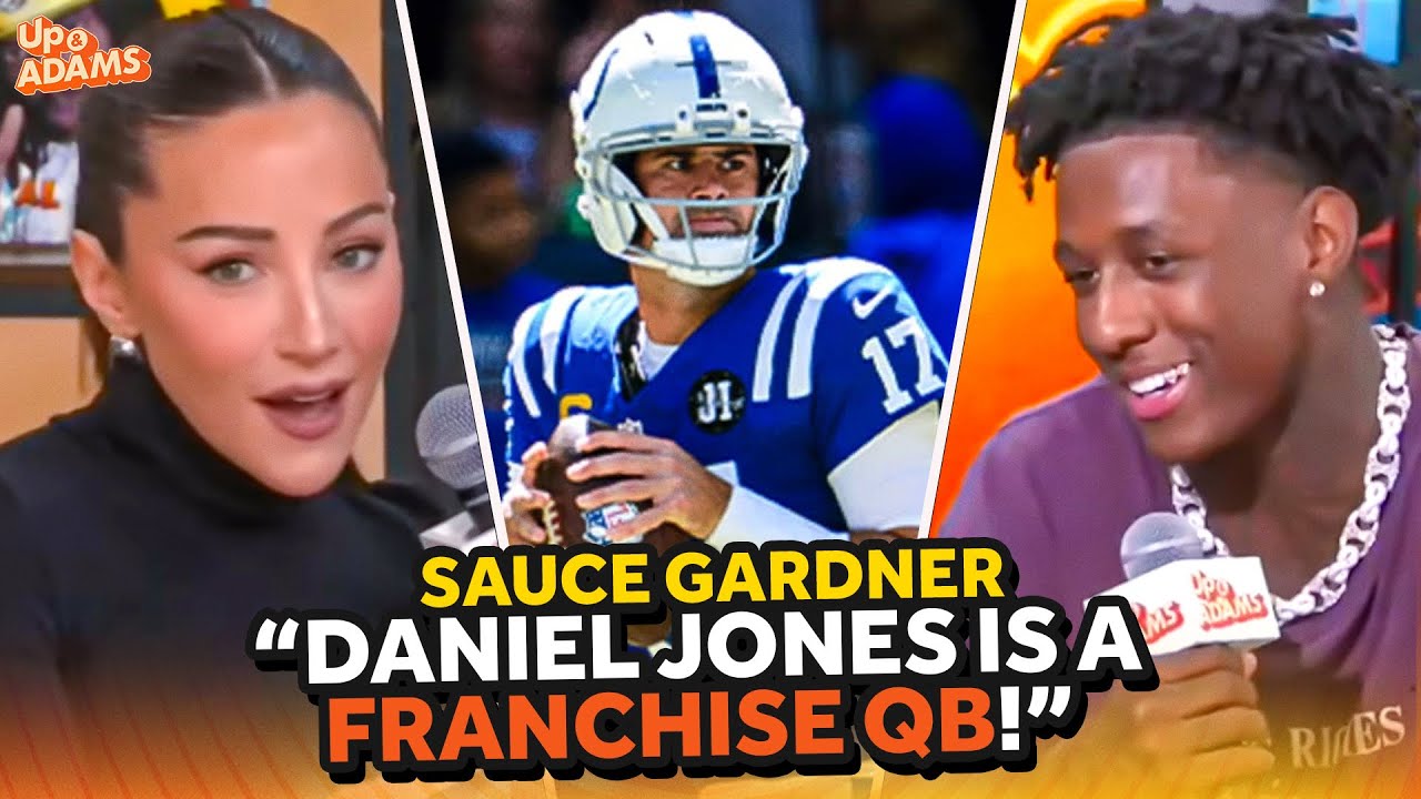 Sauce Gardner on Being STICKIEST CB in NFL, Daniel Jones is a FRANCHISE QB & Being Happy with Colts!