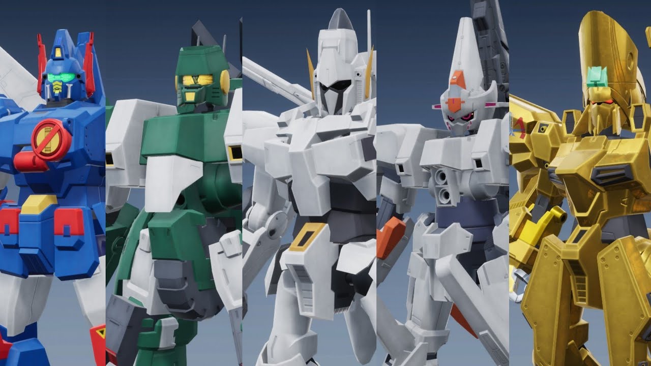 【ガンブレ4#18】再現機体出撃シーン&機体構築【ガンダムブレイカー4】