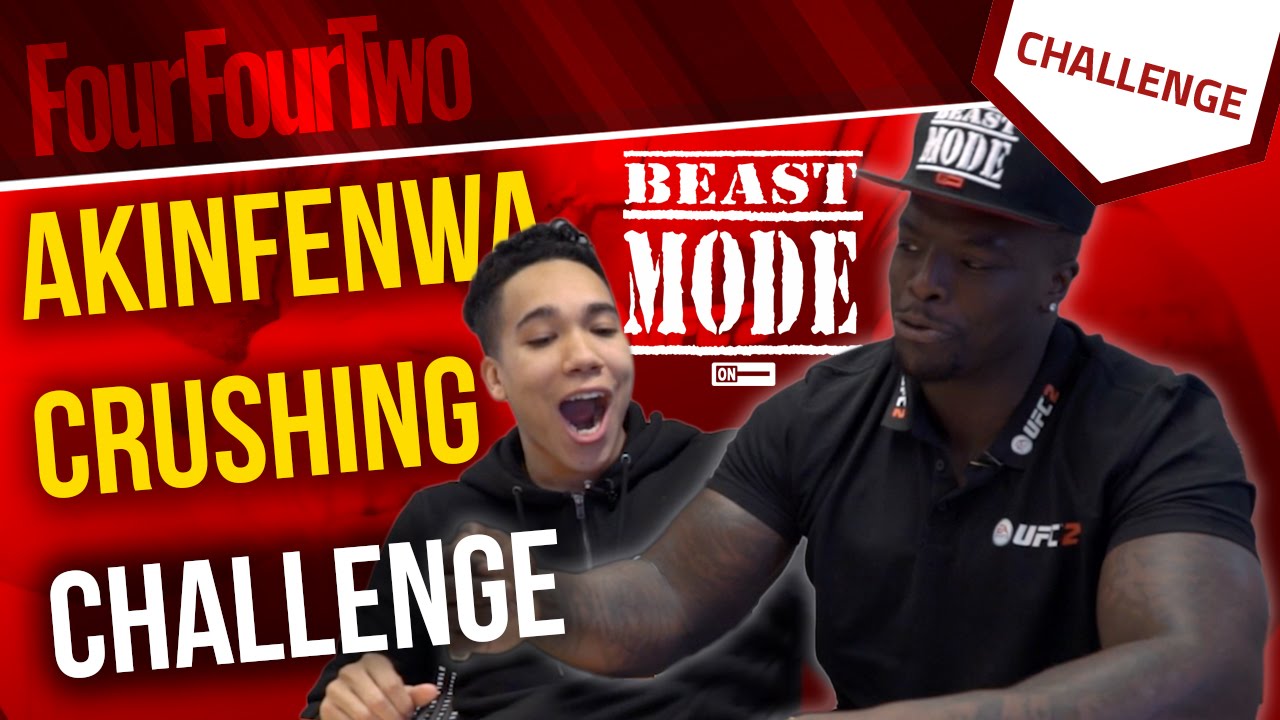 Adebayo Akinfenwa takes the ultimate strength challenge