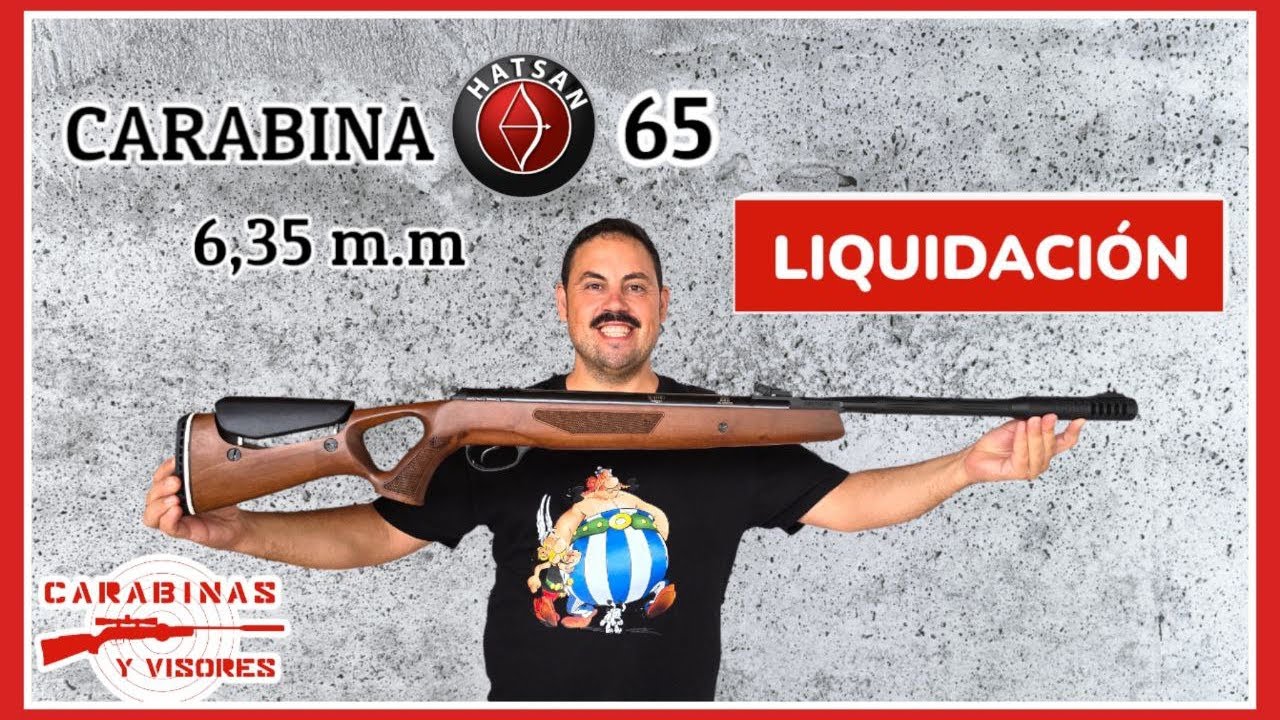Carabina 6.35m Hatsan 65 #airgunshooter #airecomprimido #airgun #carabinasyvisores