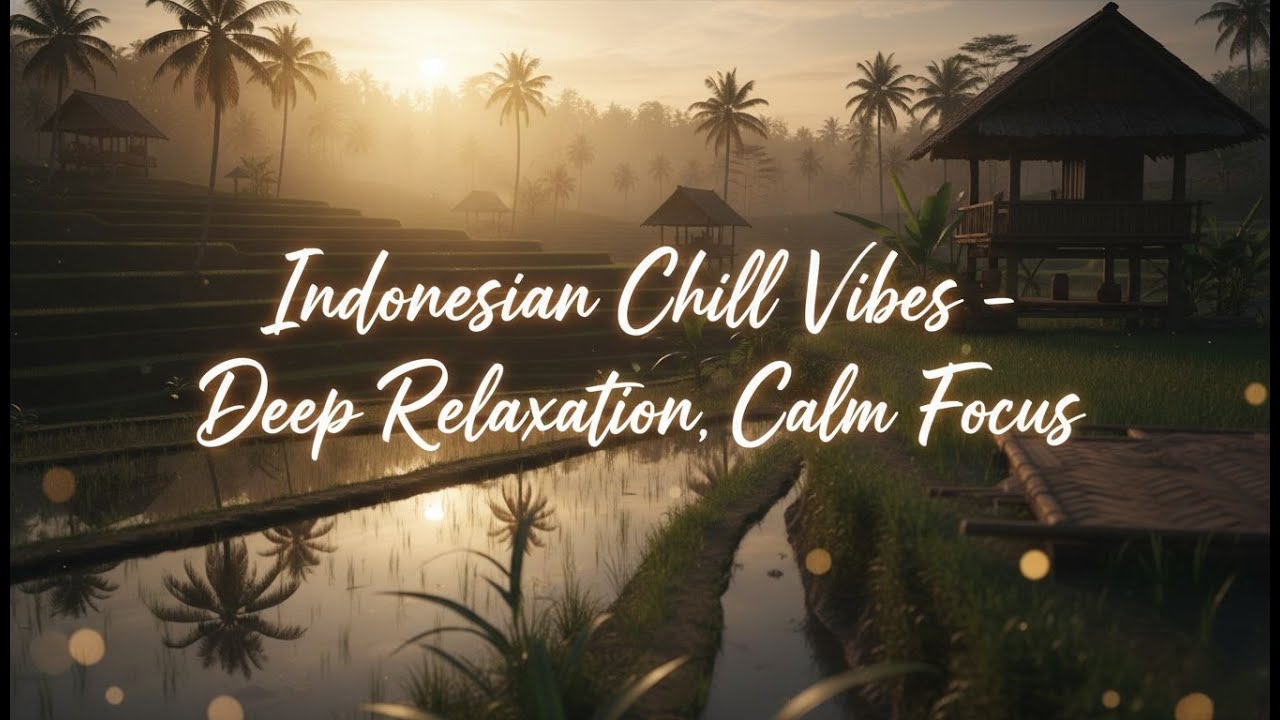 Indonesian Chill Vibes – Deep Relaxation, Calm Focus