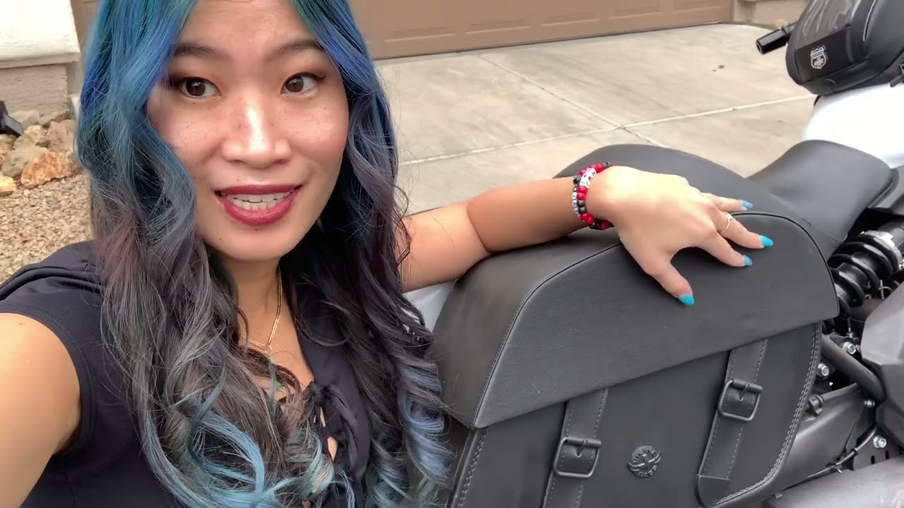 28L Baelor Medium Quick Mount Kawasaki Vulcan S VN650 Motorcycle Viking Bags Saddlebags Review 🏍️🖤😎