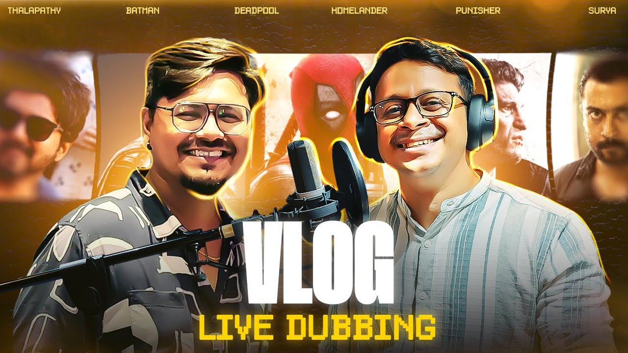 Live Dubbing with Sanket Sir VLOG | #randomyogi