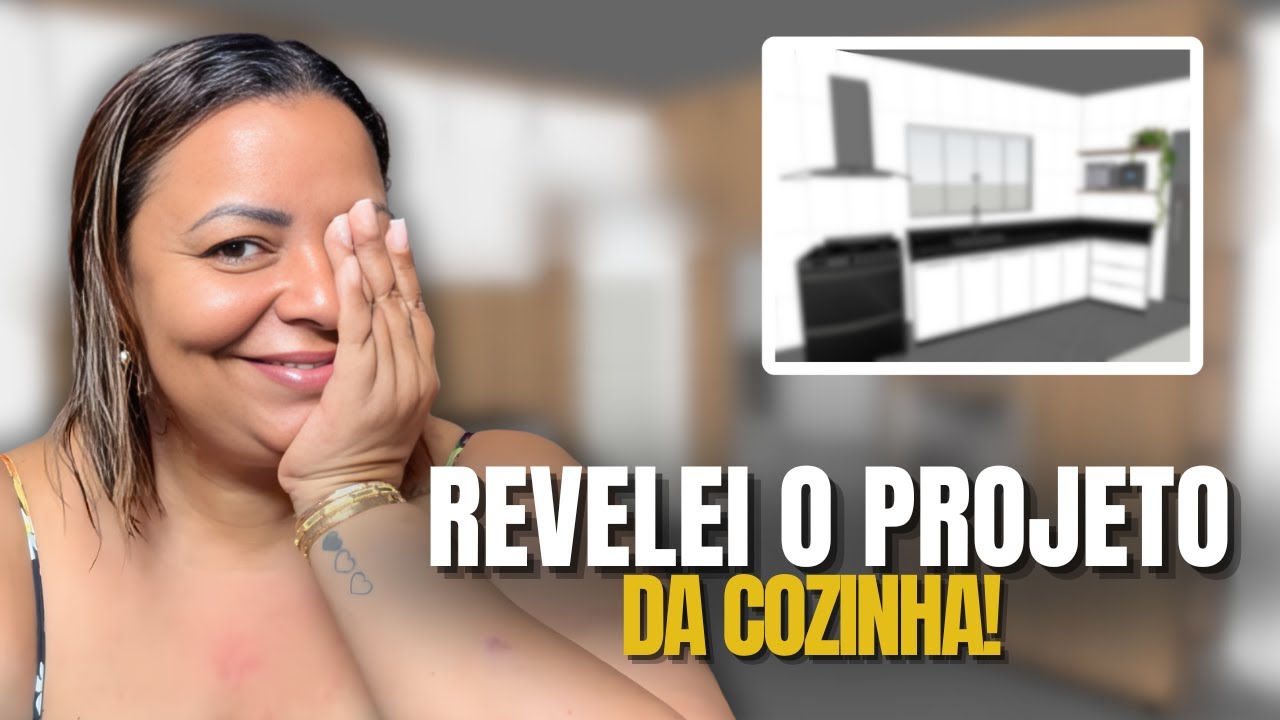 MINHA COZINHA VAI FICAR UM SONHO