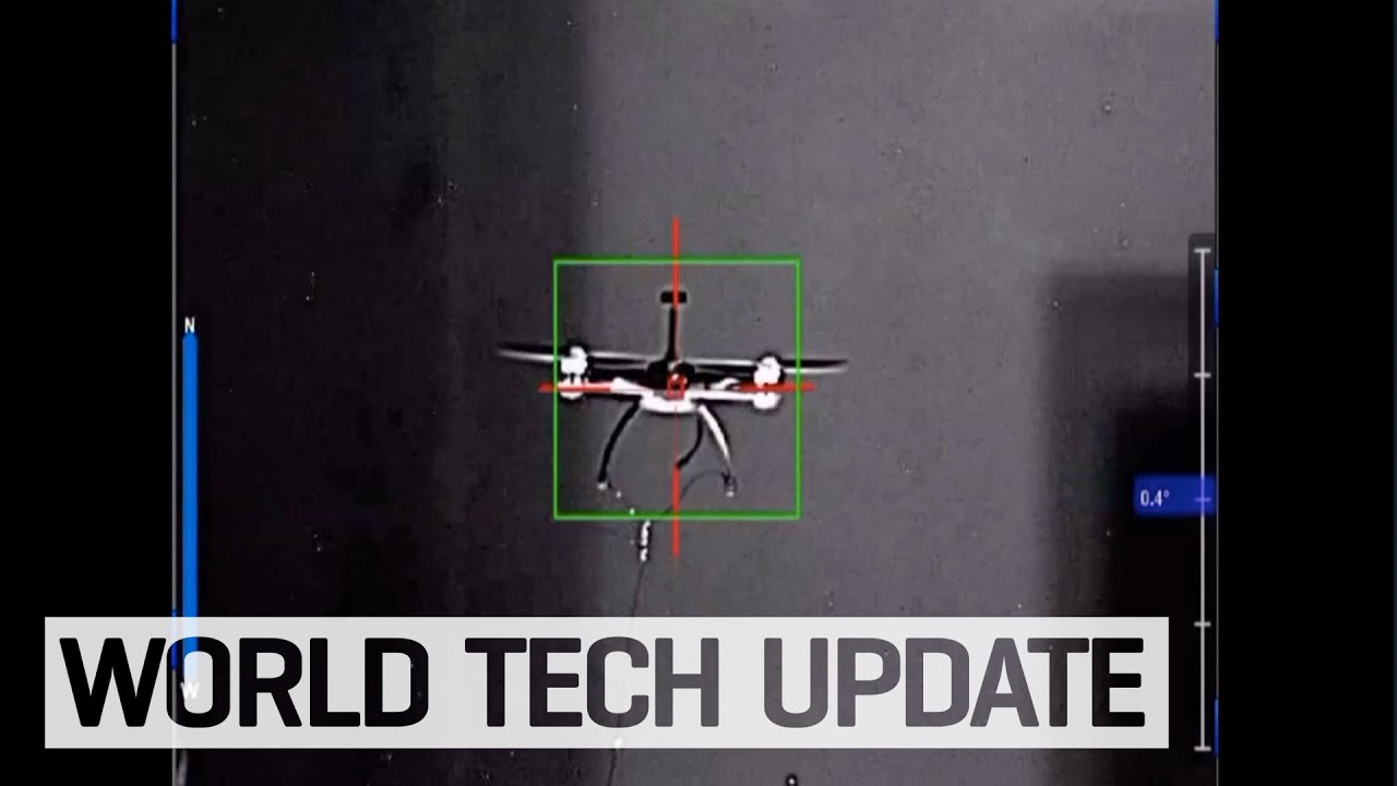 Laser takes down drone
