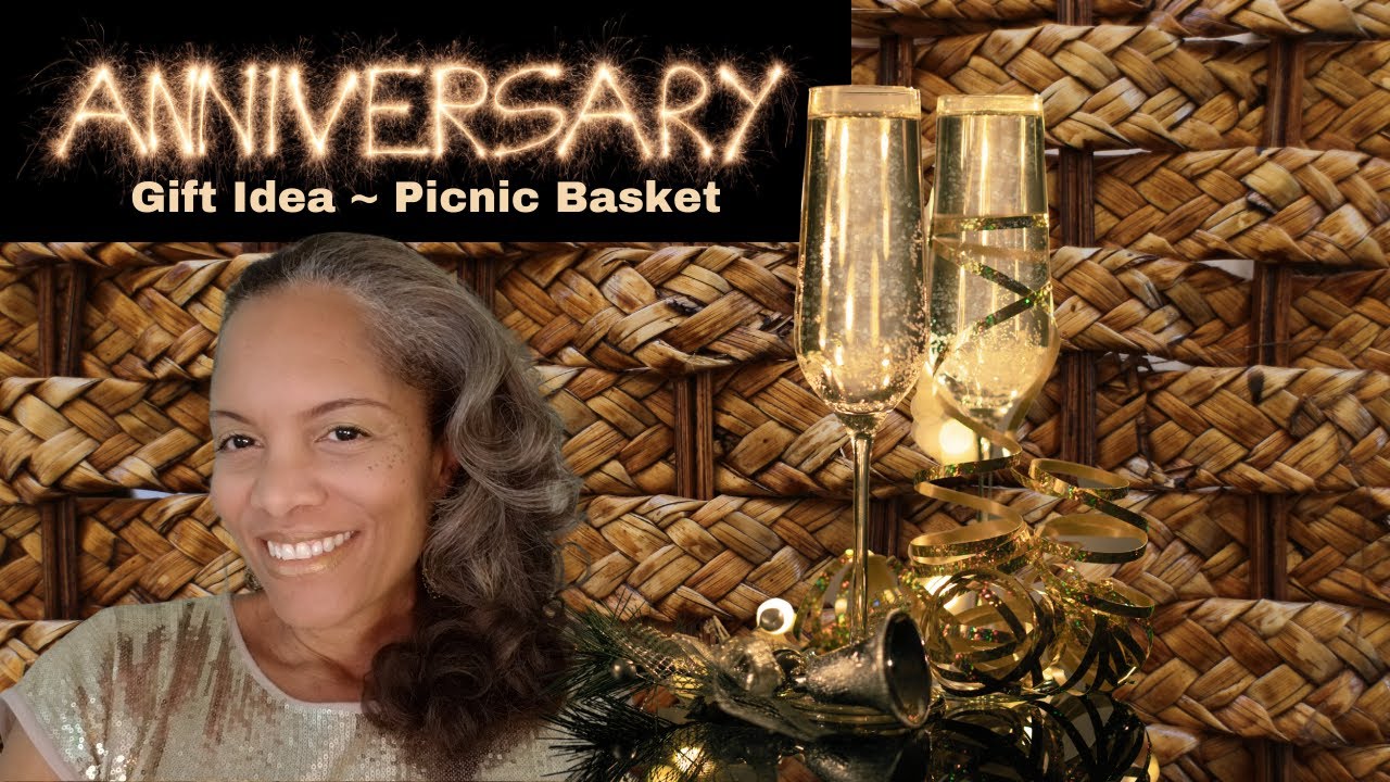 Anniversary Gift Idea ~ Luxury Picnic Gift Basket