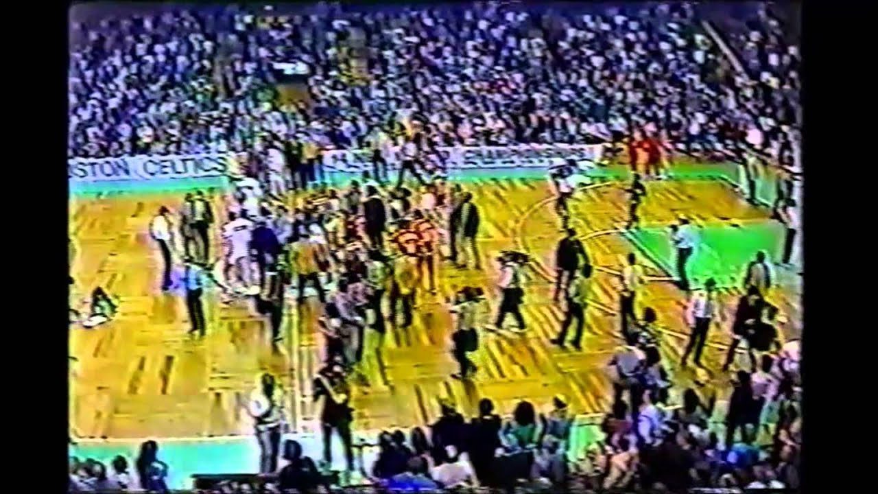 Danny Ainge/Tree Rollins Fight (April 24, 1983)