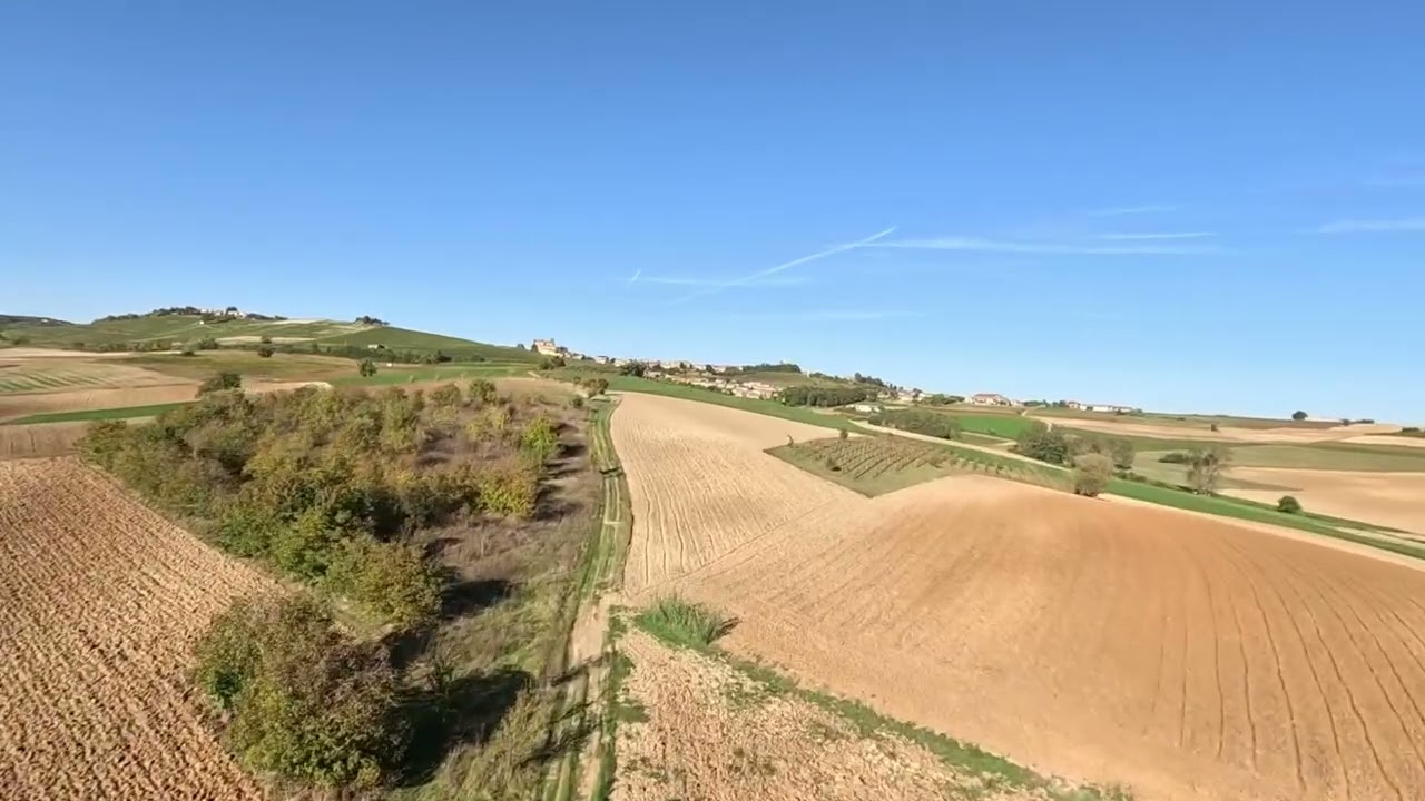 CASORZO MONFERRATO - drone view FPV cinematic