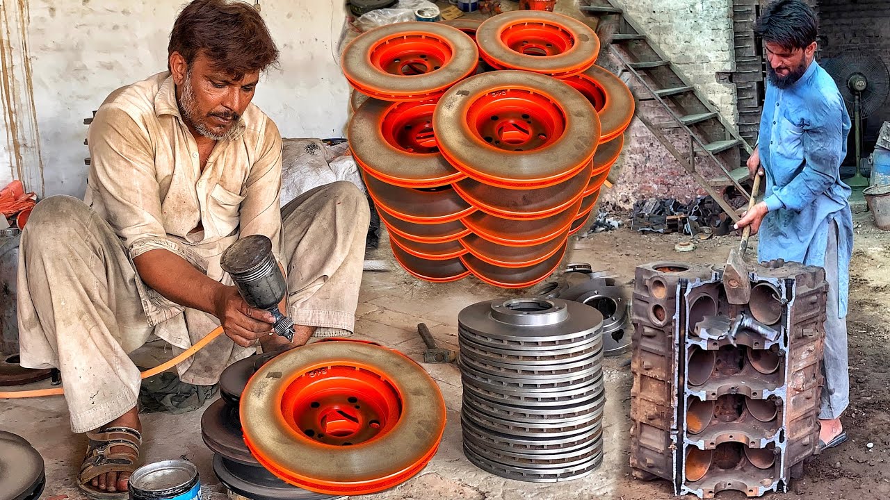 How Toyota Hilux Vigo Disc Brake Manufacturers-Amazing Manufacturing Process of Disc Brake|