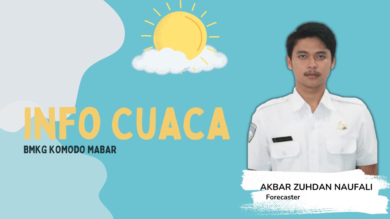 INFO CUACA BMKG KOMODO , Jumad, 06 Maret 2026