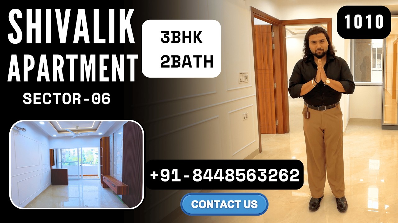 Saste Rate par 3BHK in Sec 6 Dwarka 😍 | Shivalik Apartment | NEW DELHI I #propertyforsale