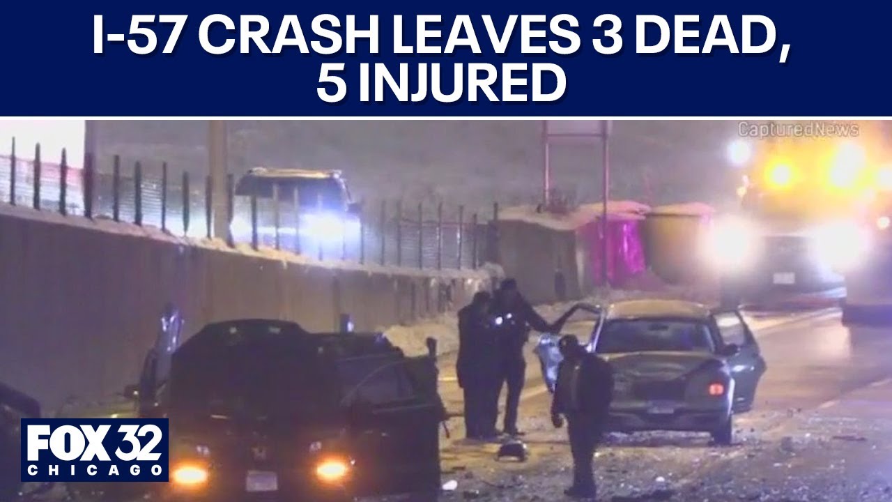 I-57 crash leaves 3 dead, 5 injured