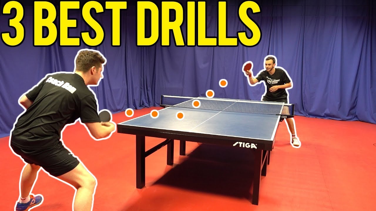 The 3 Best Drills To Improve Match Play | Table Tennis