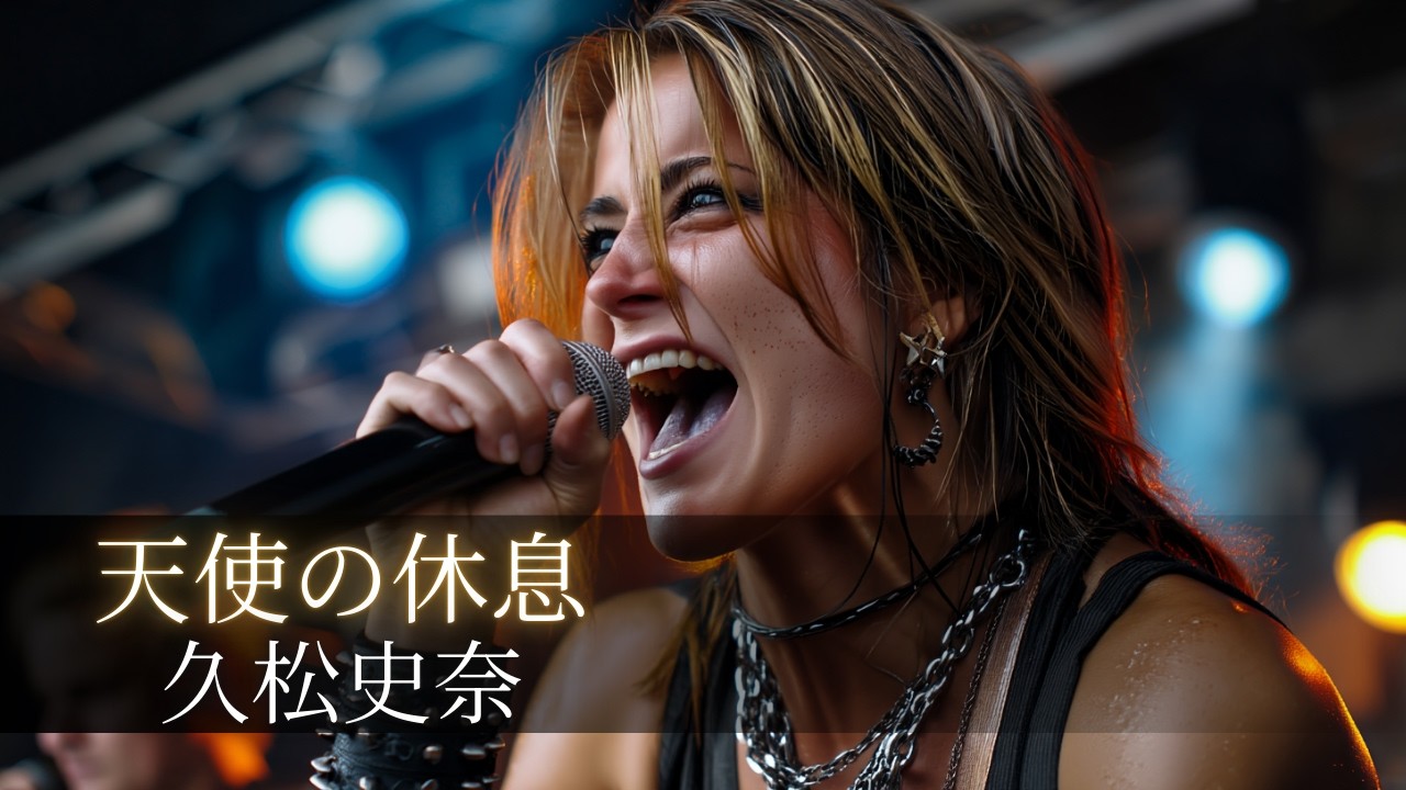 【AI cover】天使の休息/久松史奈｜今を生きる大人のための一曲｜ハードロック・アレンジ