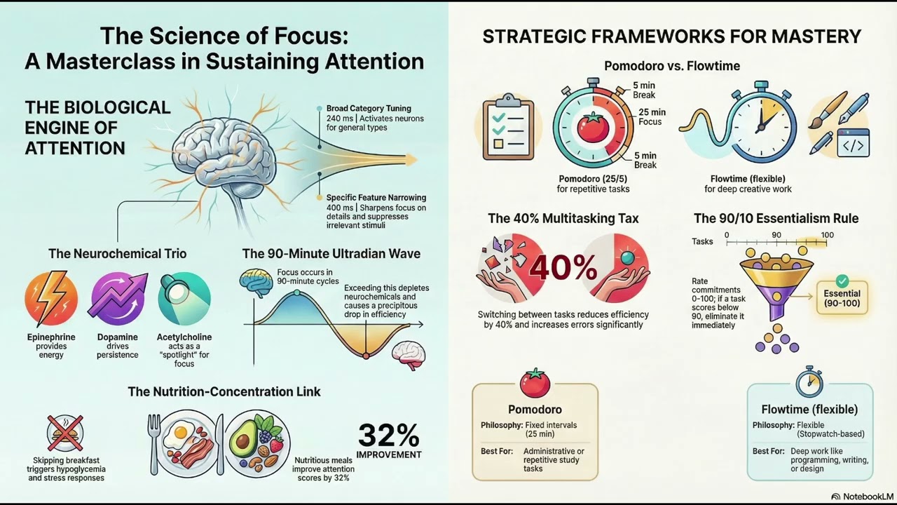 How to Rewire Your Brain for Laser Focus | Neuroscience, Habits & Productivity