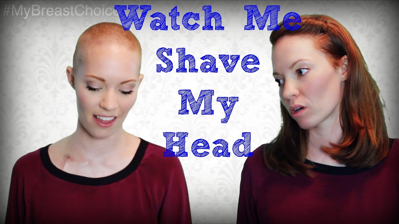 Woman Shaves Hair Off on YouTube