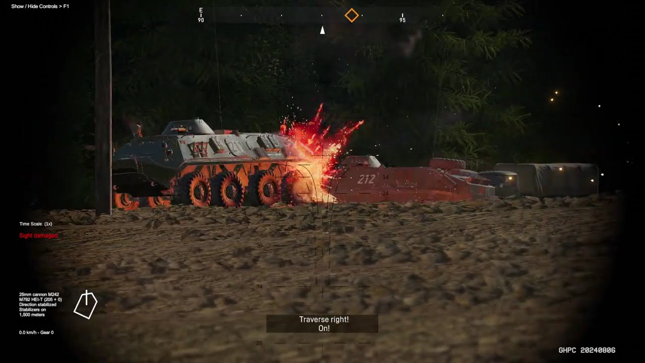 Rookie Tanker In Cold War Gone Hot | Gunner, HEAT, PC! | M2 Bradley