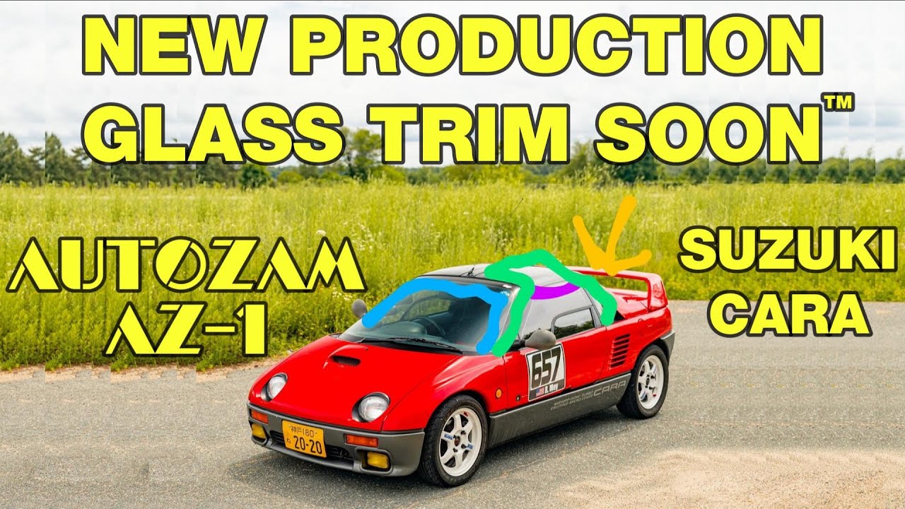 Producing new glass trim and door weather seals and Cara stuff update