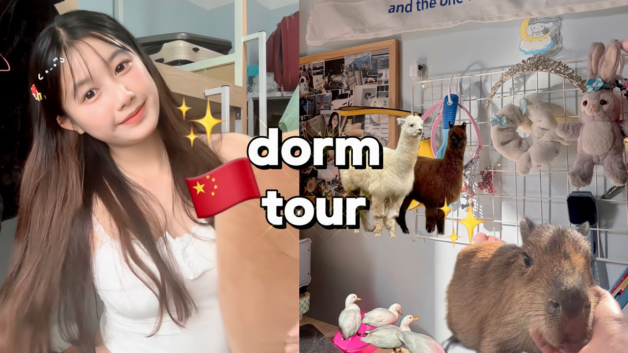 MY DORM IN CHINA!! 🇨🇳🏡