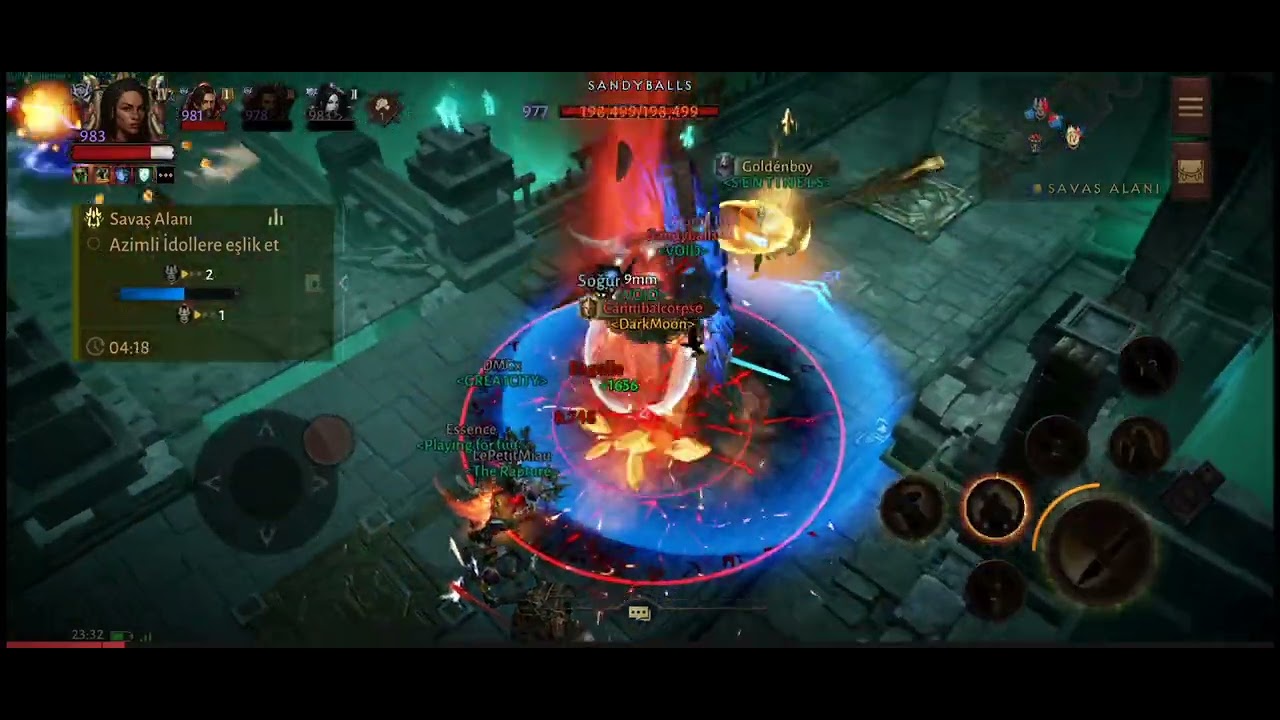Geçit vermeyen Kutsal şövalye Diablo immortal / Diablo immortal crusader battleground Full CC build