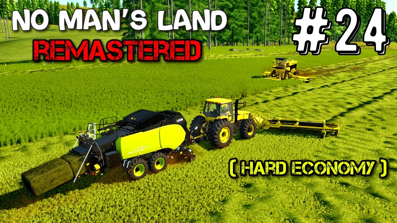 Карта «Ничейная земля» — Начальная ставка 0$ — Таймлапс, эпизод 24, Farming Simulator 25, геймпле...