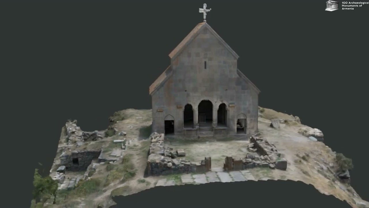 Yeghegis 3D model : Vayots Dzor Region : Armenia Hidden Gems.