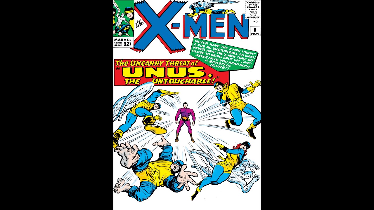 Uncanny X-Men #8 (First Appearance of Unus the Untouchable) - Marvel Comics