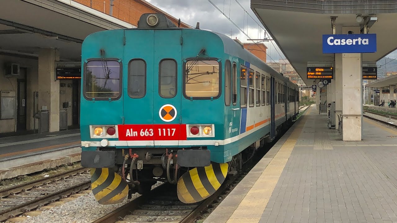 ARRIVI E PARTENZE ALLA STAZIONE DI CASERTA: FRECCE, ITALO, MERCI & ALTRO!