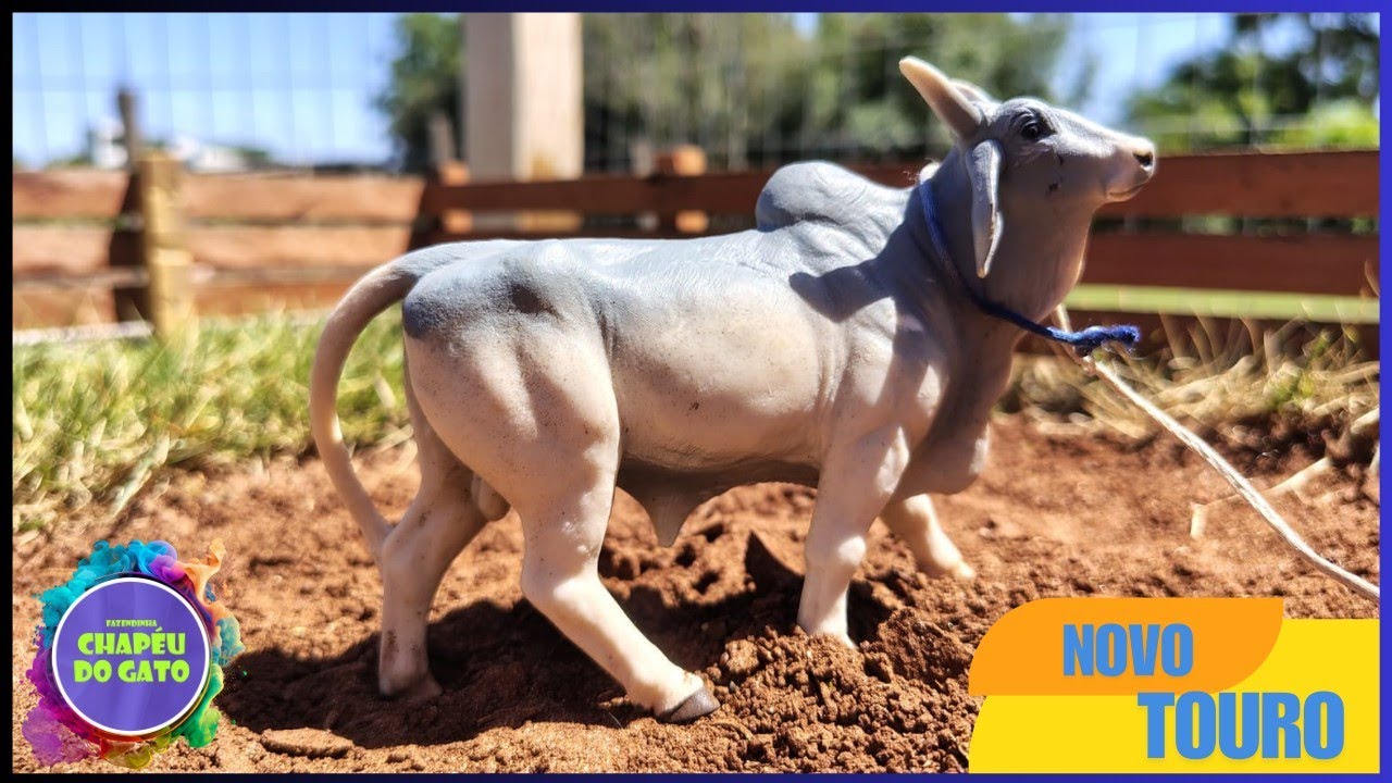 INCRÍVEL! Chegou o Novo Touro na Nova Fazenda de Brinquedo!