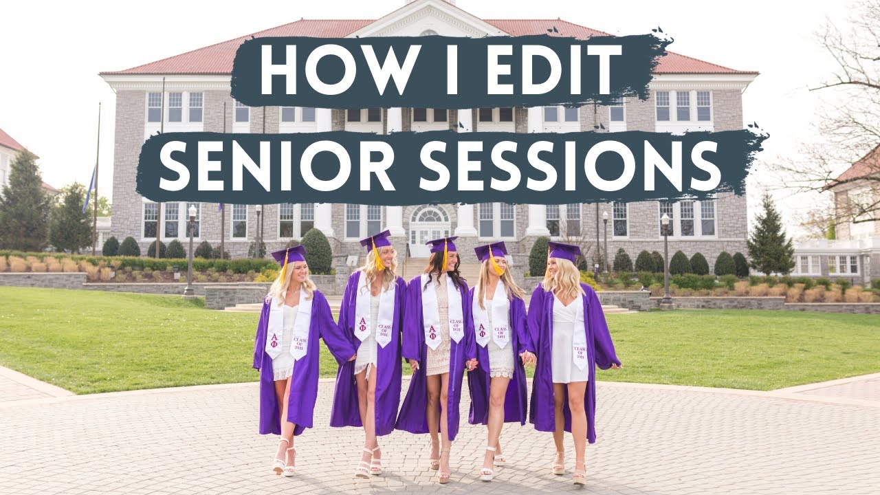 How I Edit Senior Sessions: Using Lightroom to Edit a Full Gallery of Photos