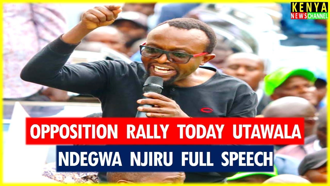 THIS MAN! Fearless Lawyer Ndegwa Njiru ROARS on Ruto after Church with Matiangi & Gachagua Utawala