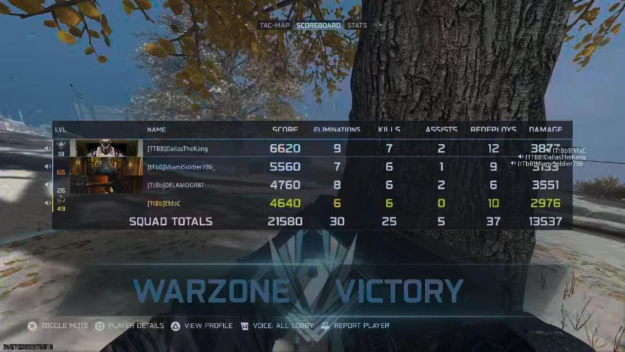 Rebirth TTBB Victory 6 piece