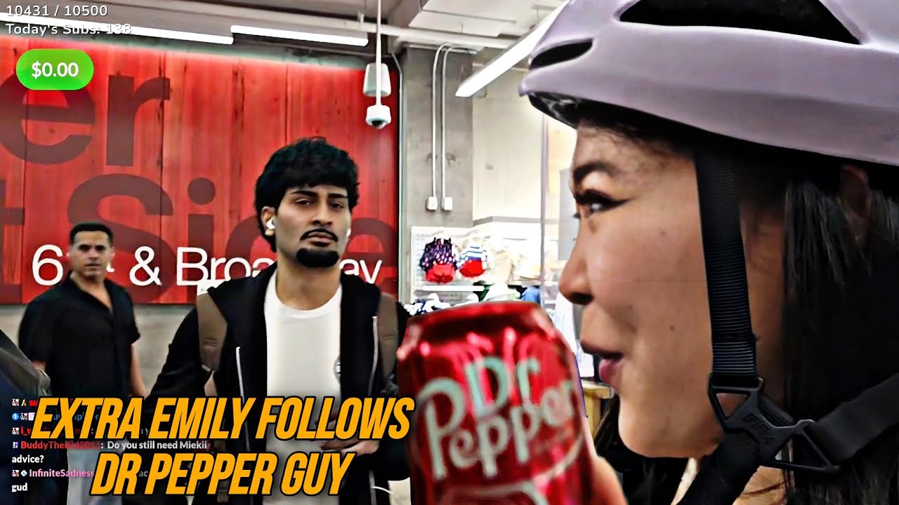 Extra Emily meet Dr 🌶️Pepperman and follow him 😱😅🤣