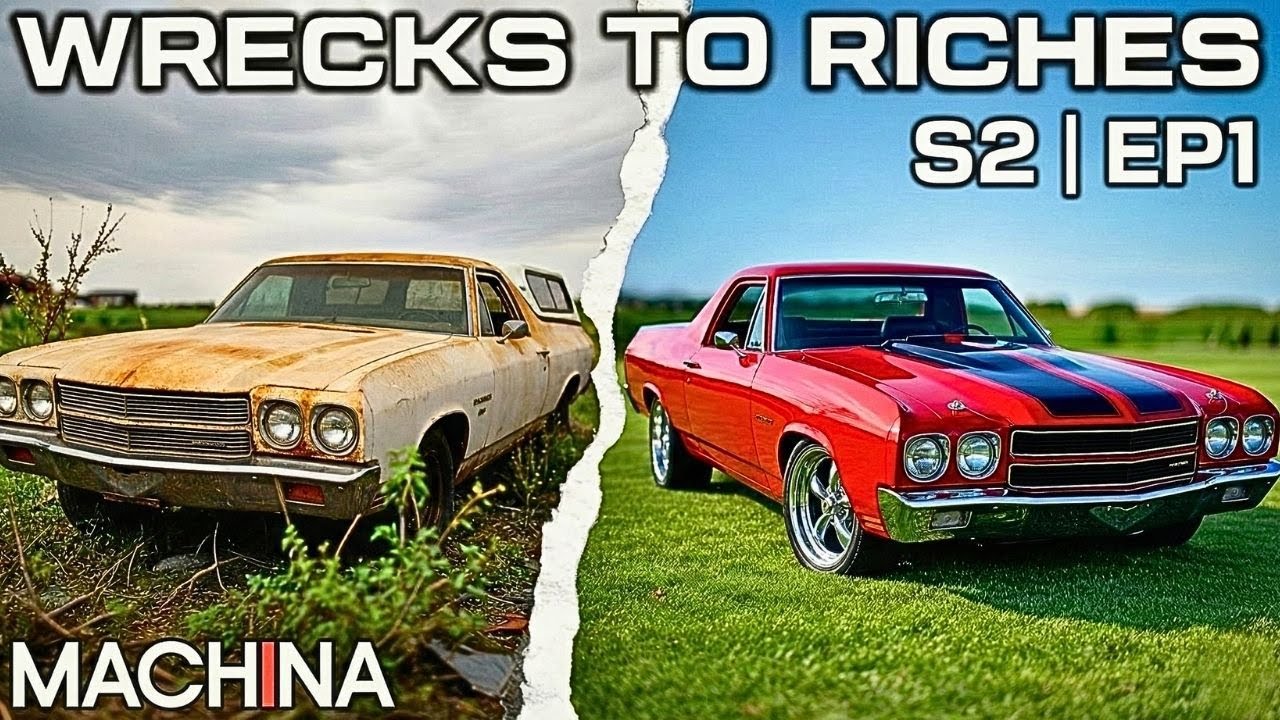 Restoring A ’70 Chevy El Camino From Wreck To Auction | Wrecks to Riches | S2 EP1 | Chevy El Camino