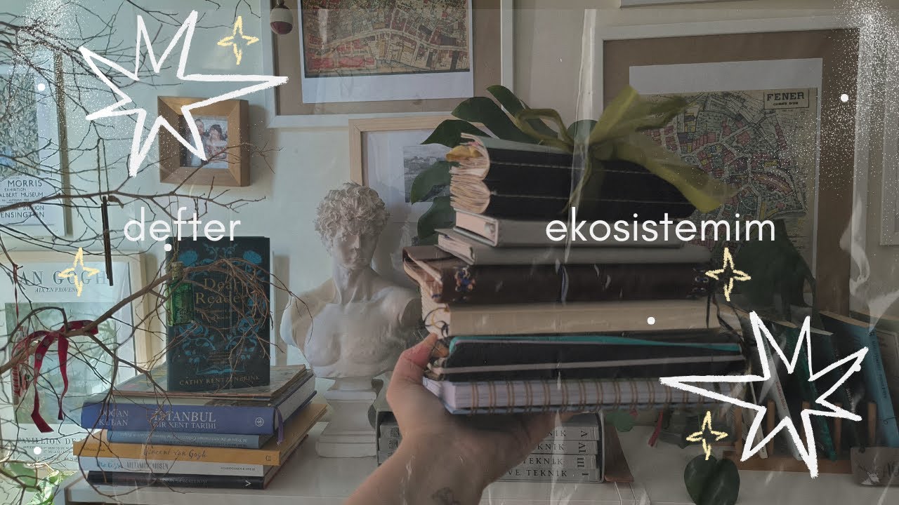 defter ekosistemim | güncel kullandığım tüm defterler