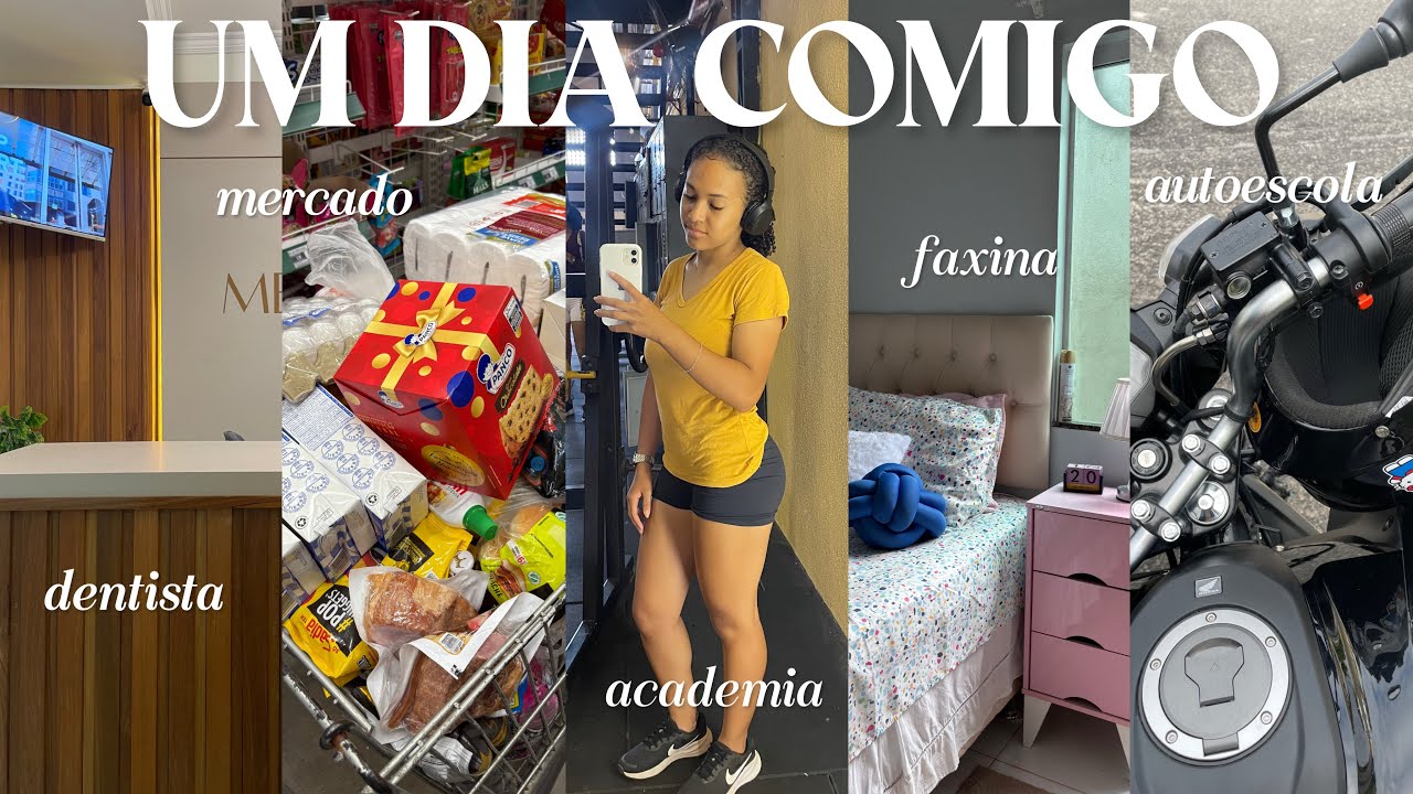 um dia comigo 🛒| autoescola, mercado, grwm, dentista