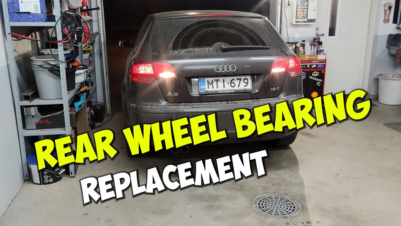 Rear Wheel Bearing Replacement - 2007 Audi A3 1.8TFSi