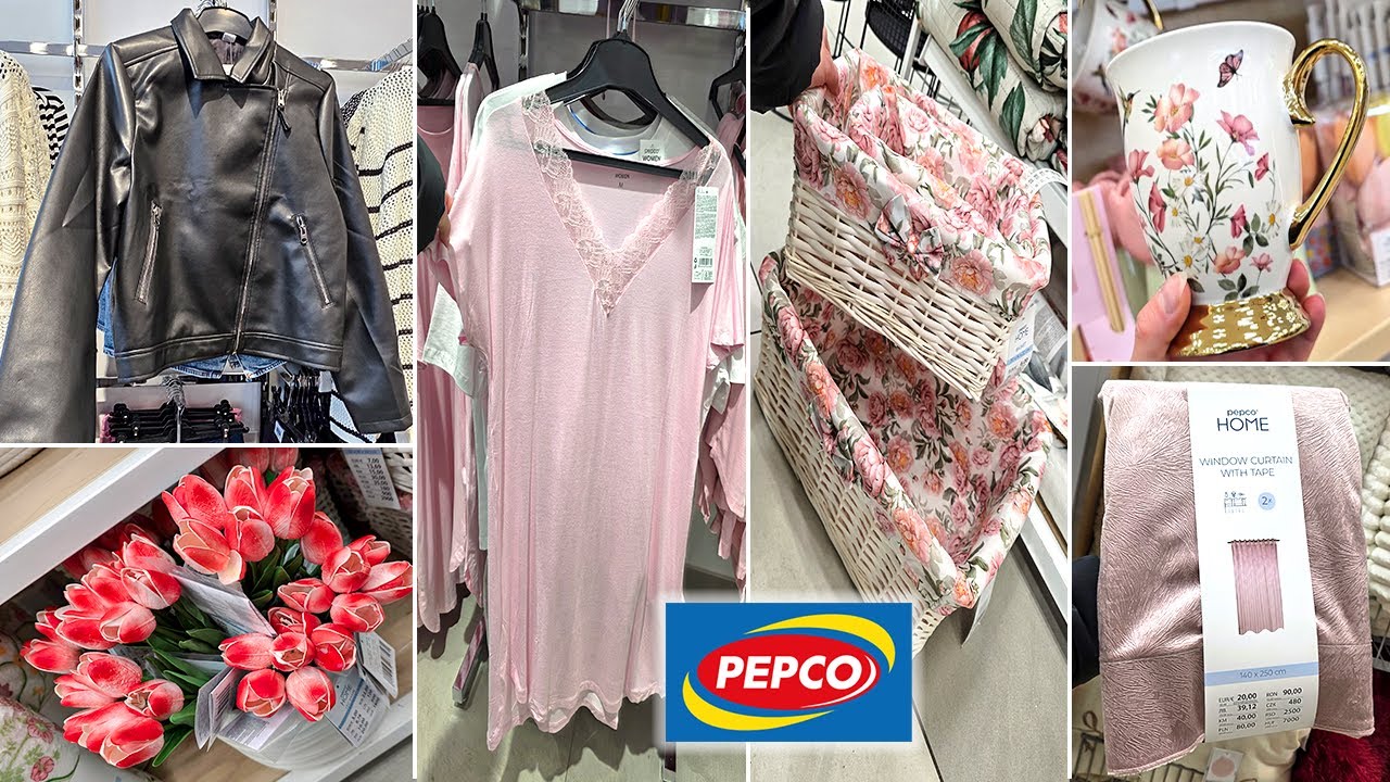 PEPCO🌷 TANIE NOWOŚCI😍 KOLEKCJA DAMSKA NA WIESZAKU❗ KWIATOWE TACE KOSZE FILIŻANKI🌷🌹 TANIE PIŻAMY❗❗