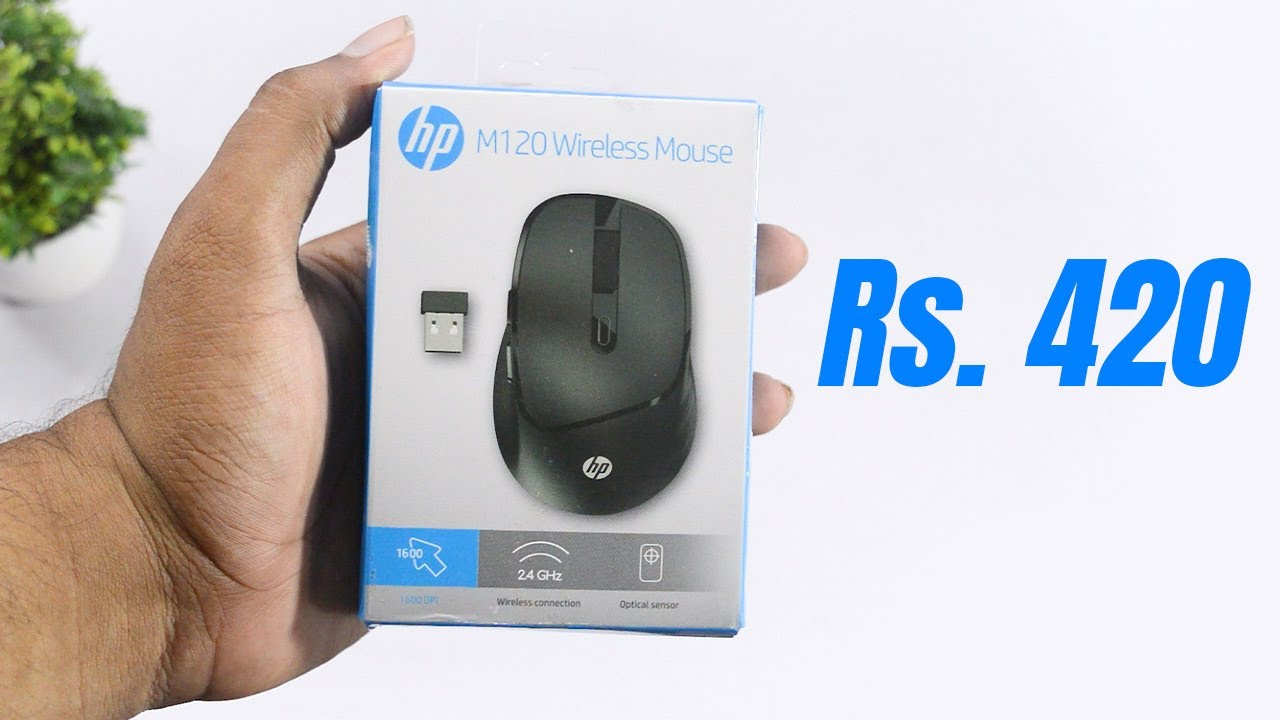 HP M120 Wireless Mouse Unboxing and Full Review