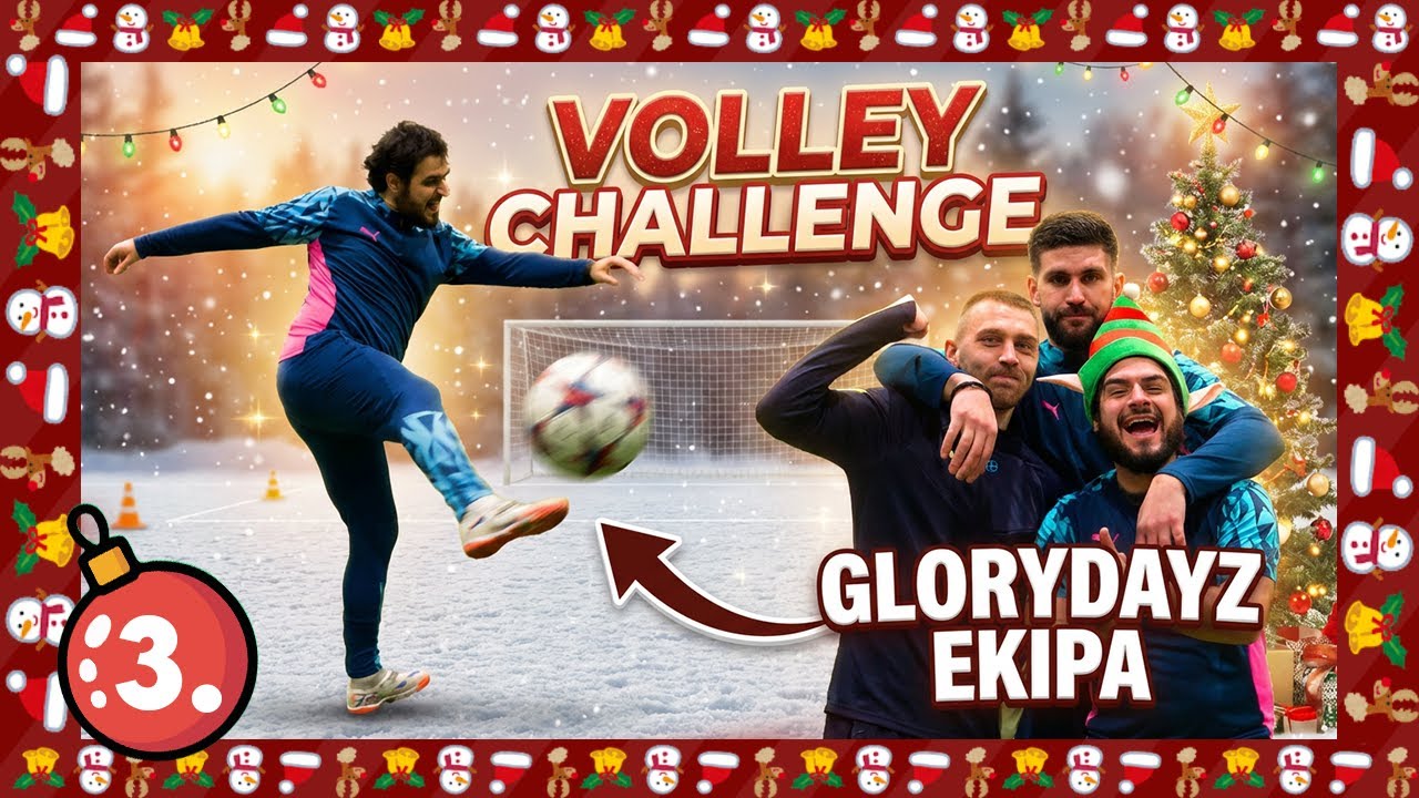 VOLEJ IZAZOV vs GLORYDAYZ - VLOGMAS #3